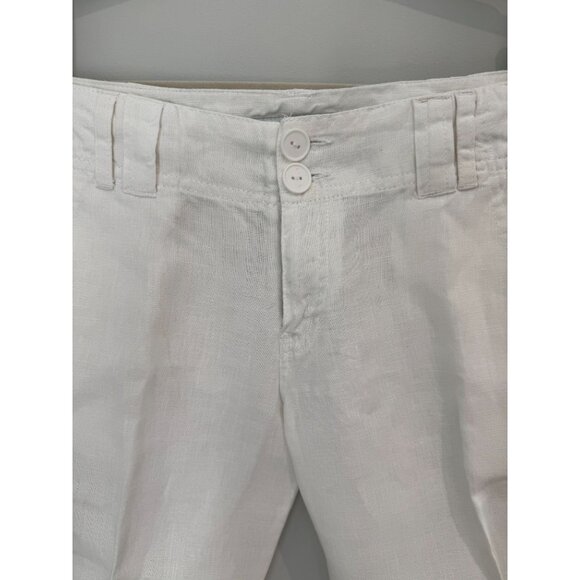 Sanctuary Plus Relaxed 100% Linen Capri Cruisers, size 27 - Picture 6 of 14